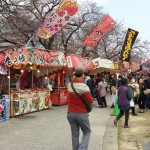 福岡城さくらまつりの屋台