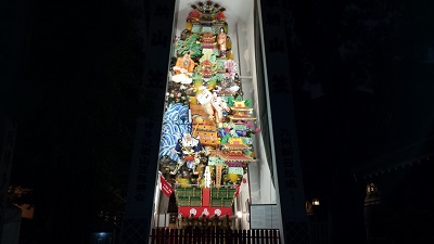 櫛田神社の飾り山笠