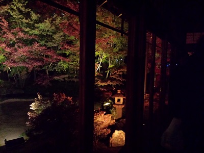 博多ライトアップウォークの承天寺