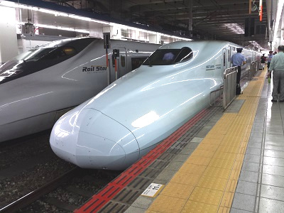 博多から新大阪へ新幹線