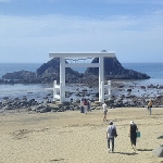 糸島 二見ヶ浦の夫婦岩