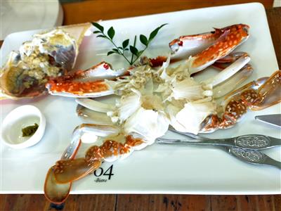 太良町で食べた竹崎カニランチ